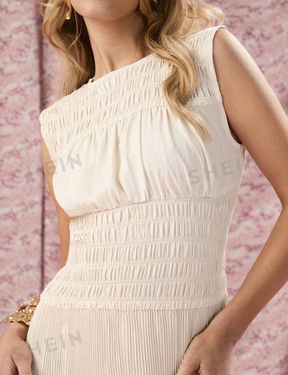 Rochie maxi Shein, bej