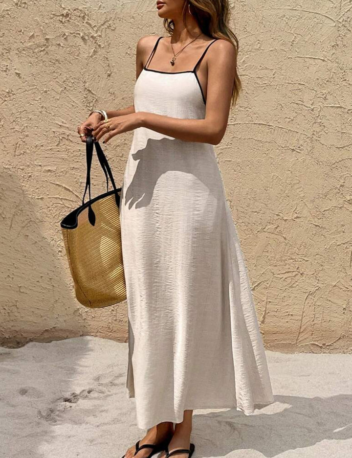 Shein maxi ruha, bézs