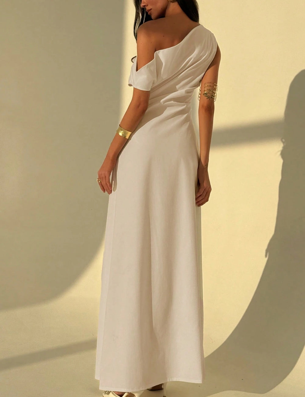 Rochie maxi Shein, bej