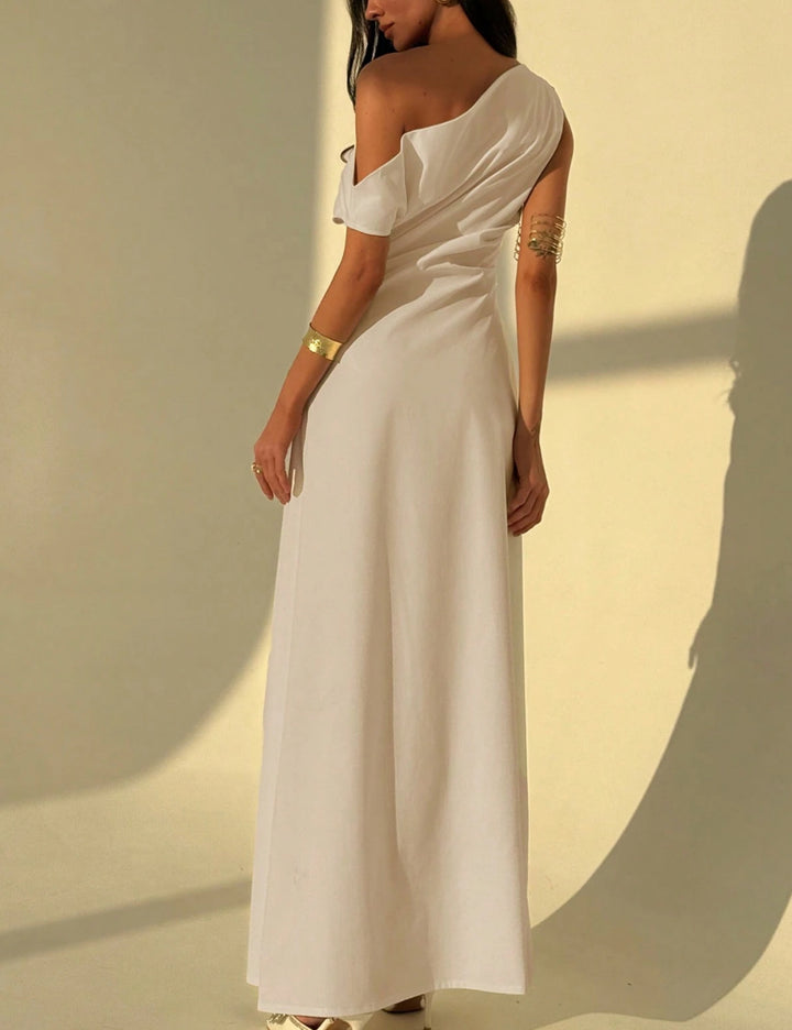 Rochie maxi Shein, bej
