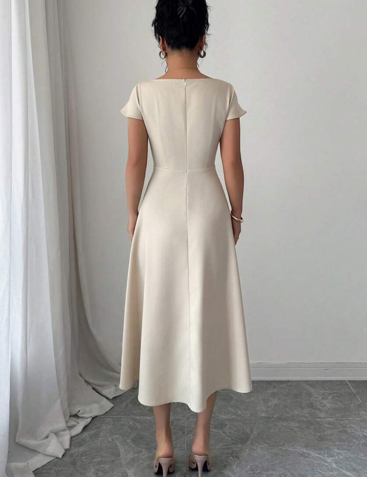 Shein maxi ruha, bézs