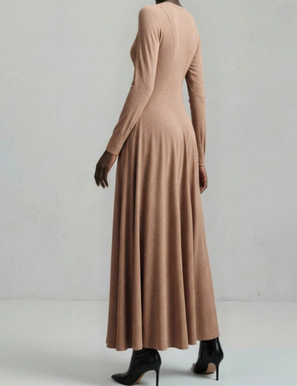 Rochie maxi Shein, bej