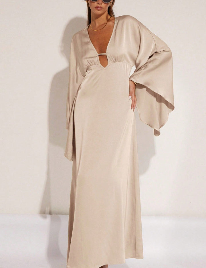 Rochie maxi Shein, bej