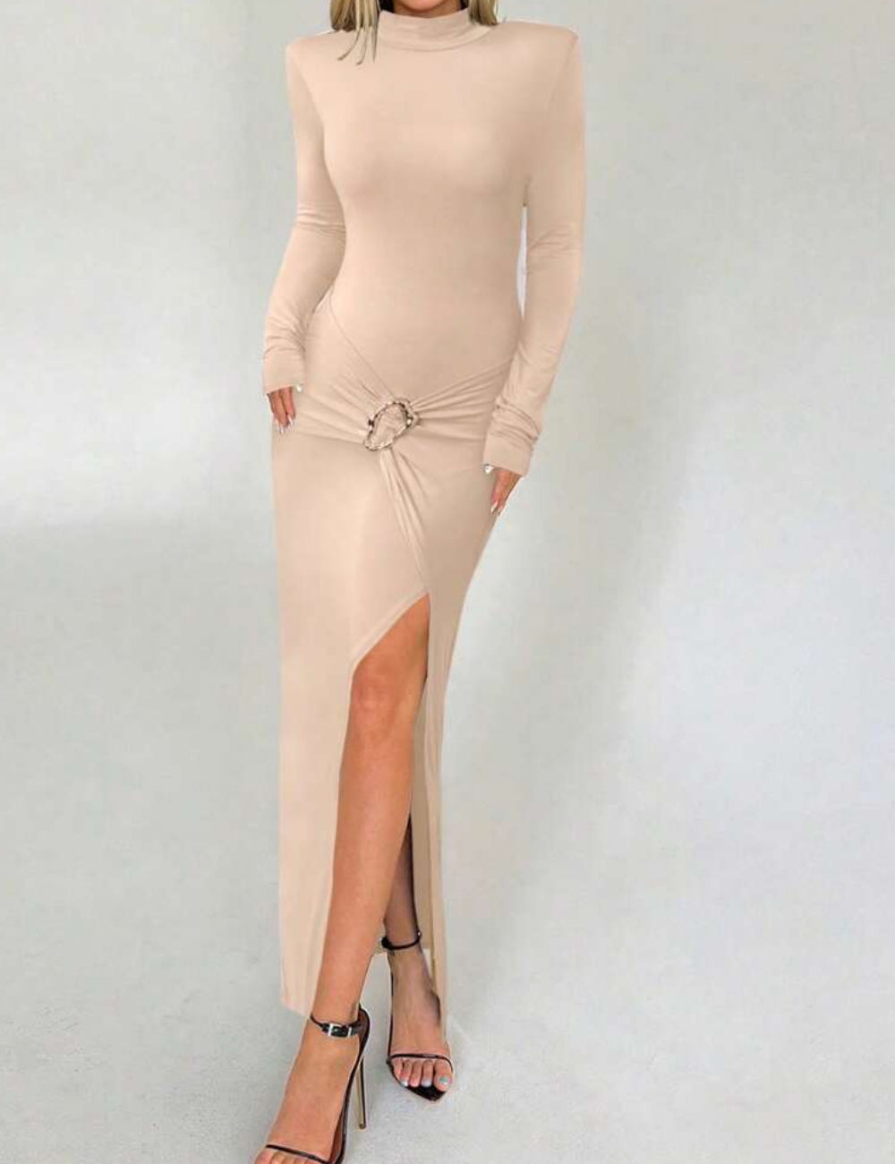 Rochie maxi Shein, bej