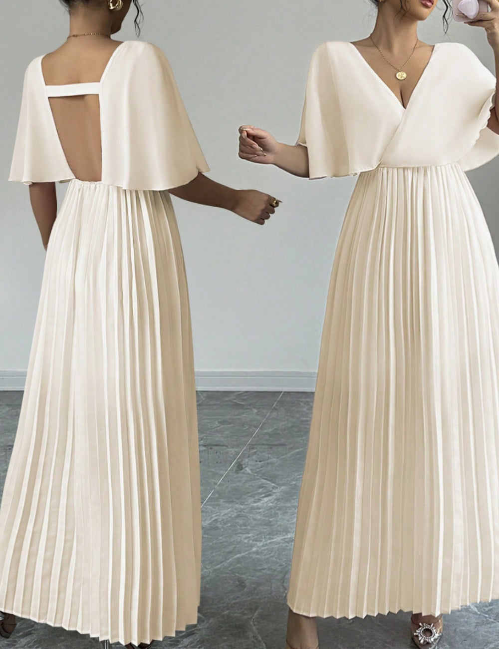 Shein maxi ruha, krémszínű