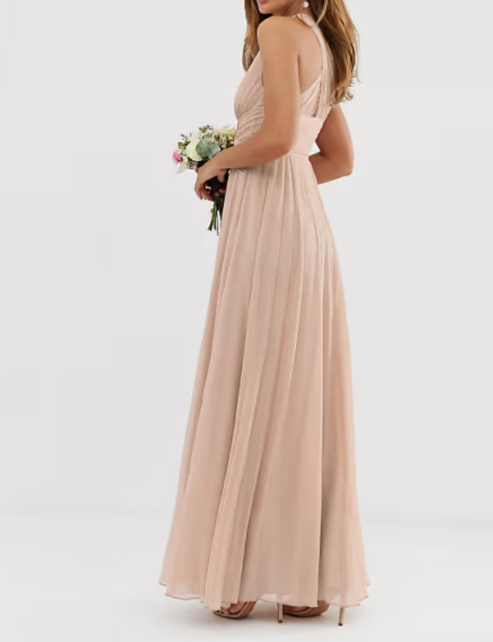 Rochie maxi Asos, crem