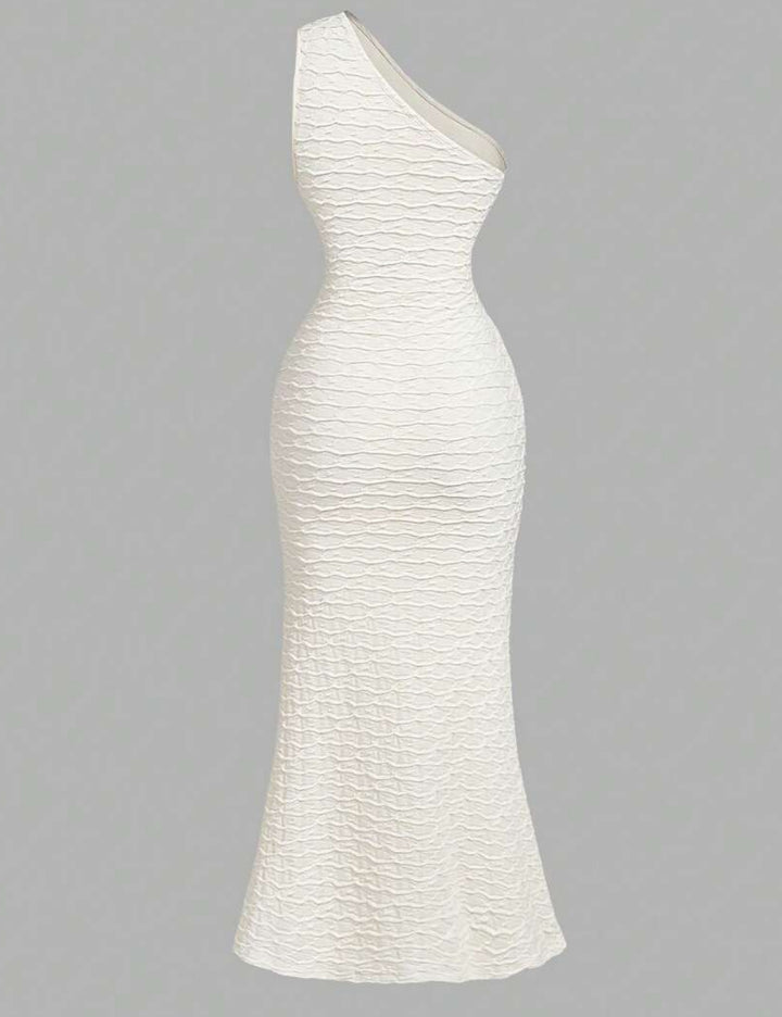 Rochie maxi Shein, crem