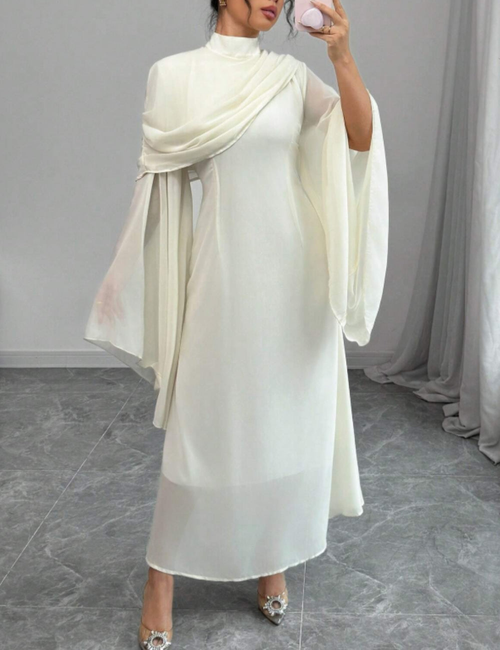 Shein maxiruha, krém