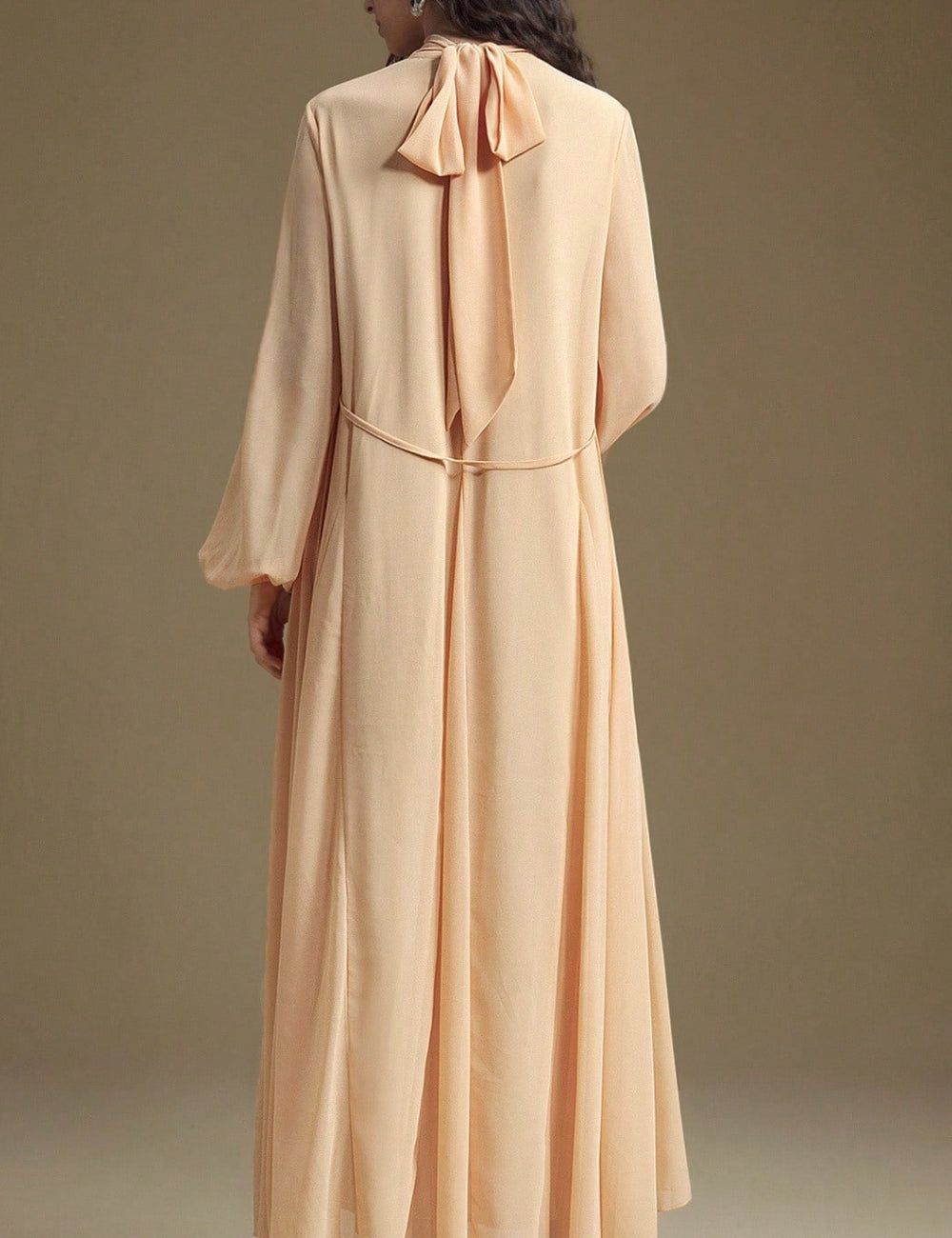 Rochie maxi SHEIN, crem