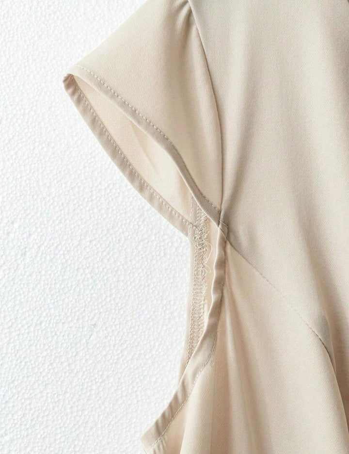 Rochie maxi Shein Curve+, crem