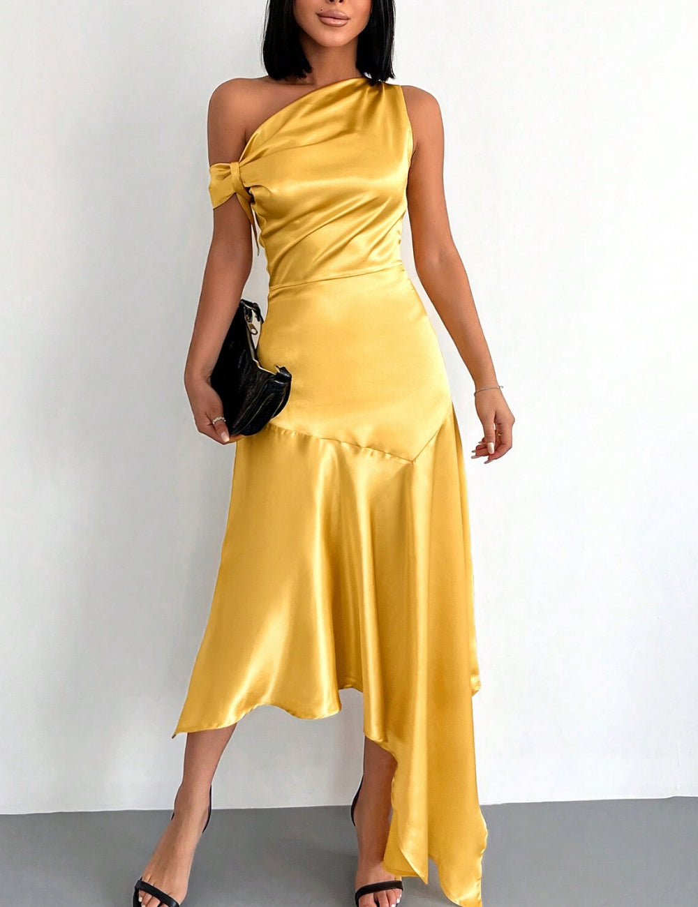 Rochie maxi Shein, galben