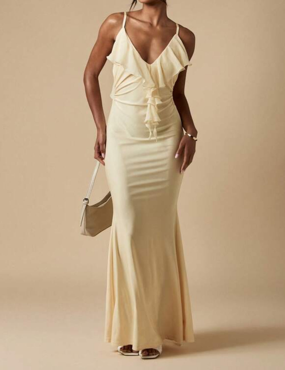 Rochie maxi Shein, galben
