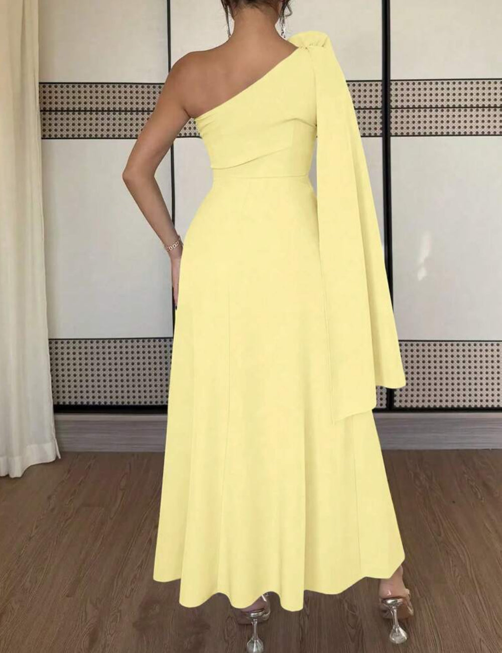 Rochie maxi Shein, galben