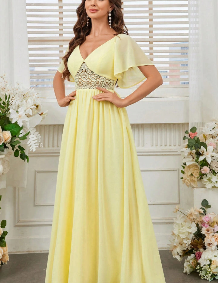 Rochie maxi Shein, galben