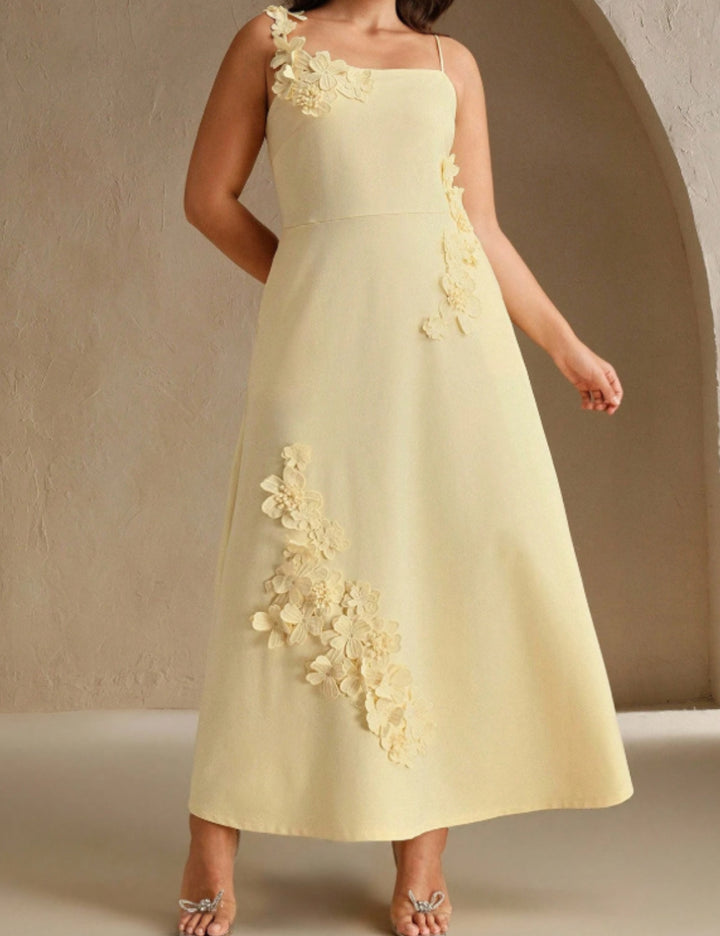 Rochie maxi Shein, galben