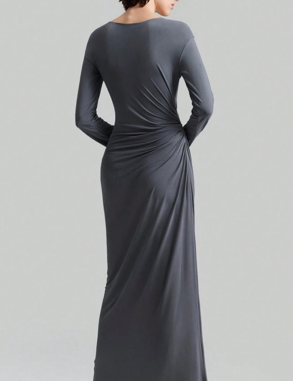Rochie maxi Shein, gri