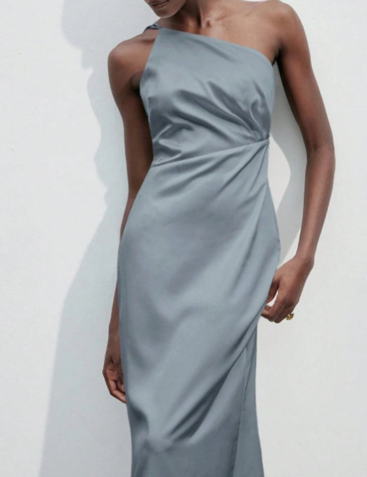 Rochie maxi Shein, gri
