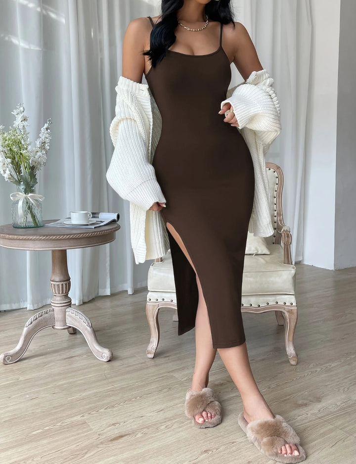 Rochie maxi Shein, maro