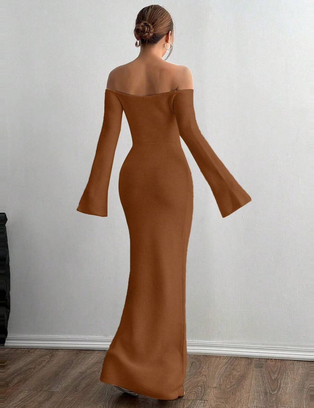 Rochie maxi Shein, maro