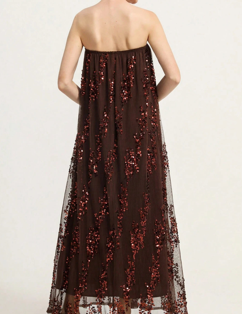 Rochie maxi Shein, maro