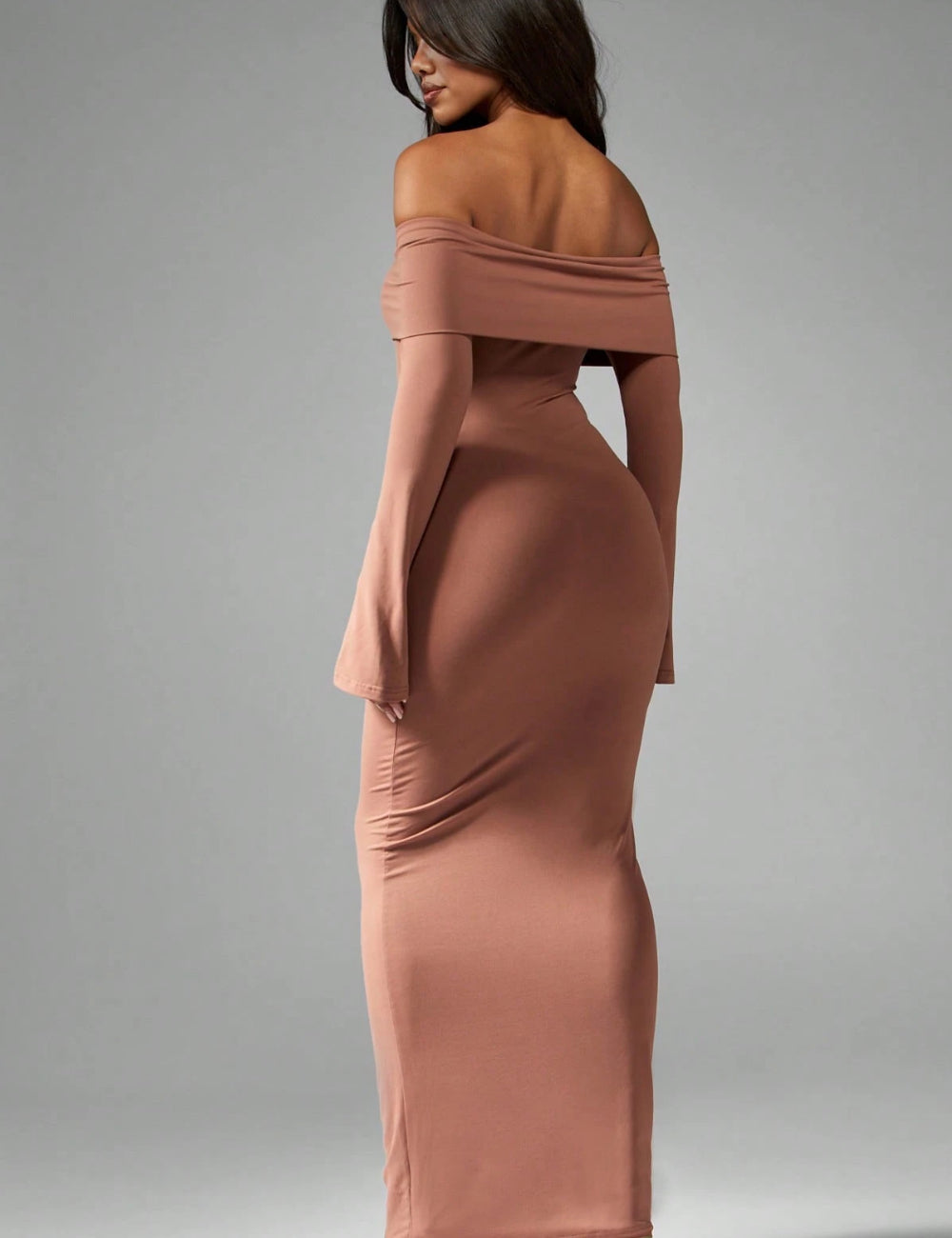 Rochie maxi Shein, maro