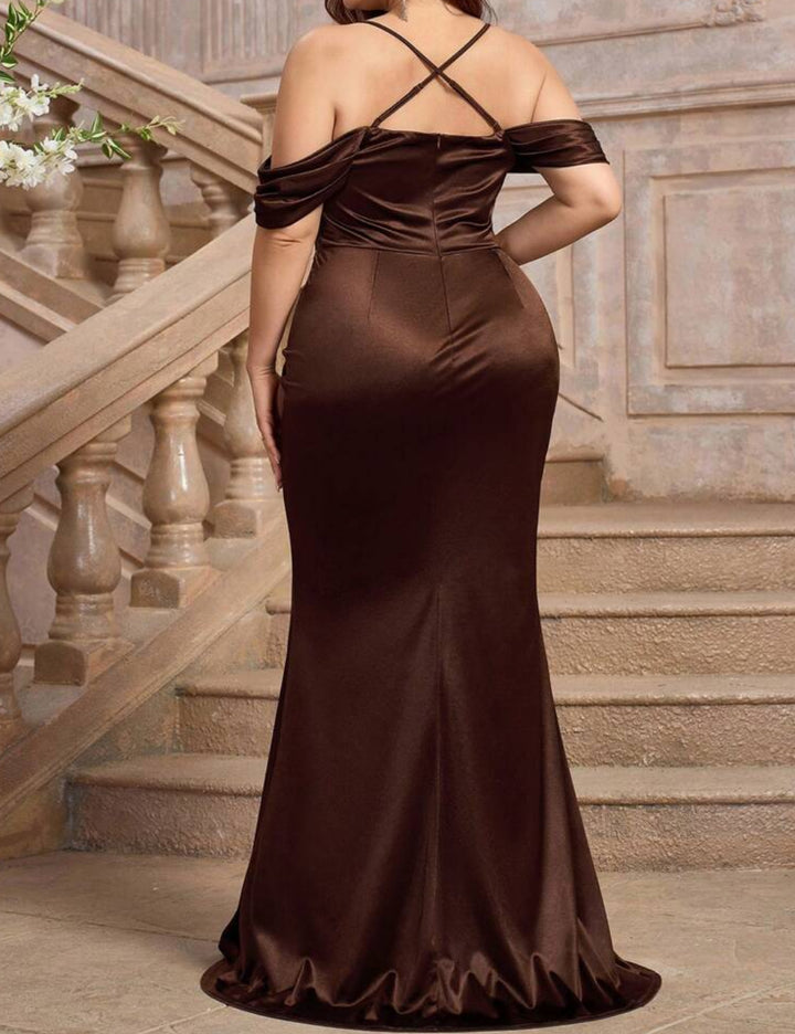 Rochie maxi Shein, maro