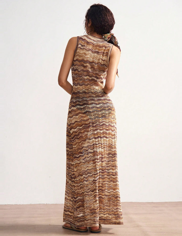 Rochie maxi Shein, maro