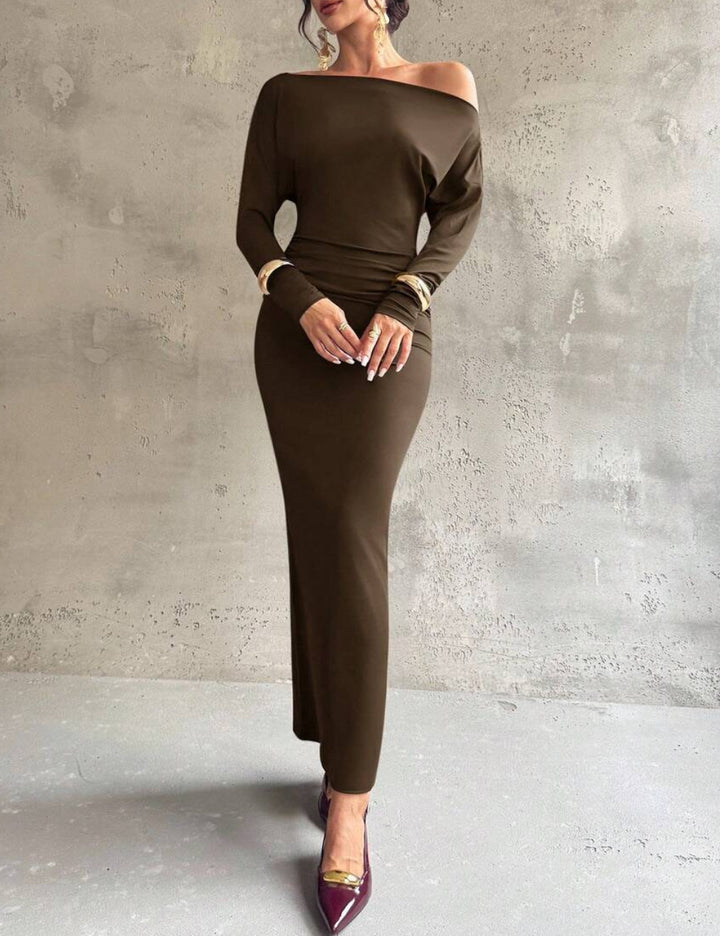 Rochie maxi Shein, maro