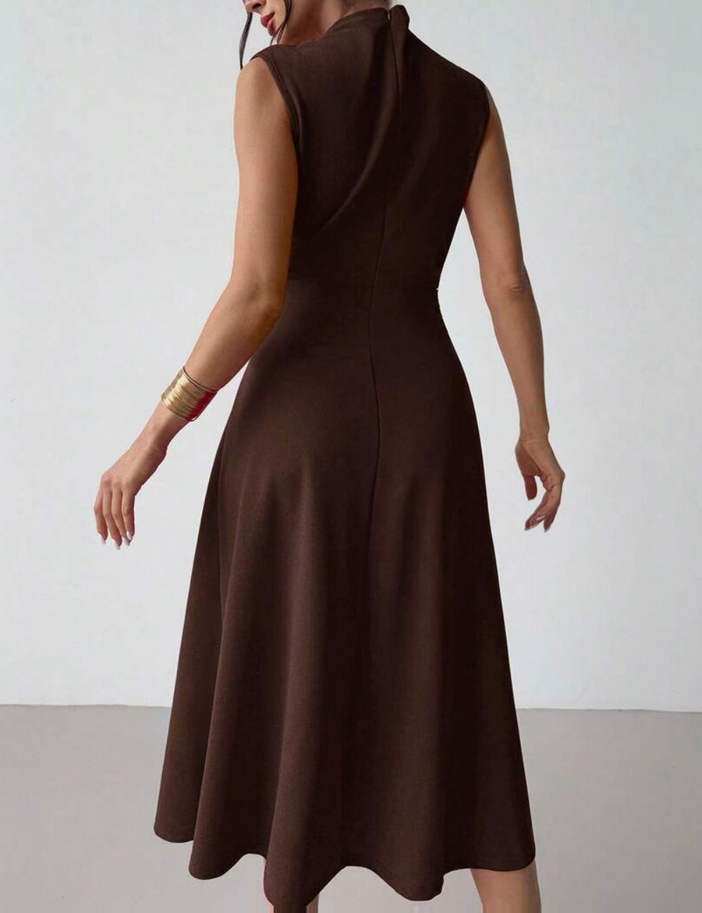 Shein Maxi ruha, barna