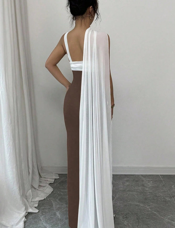 Rochie maxi Shein, maro