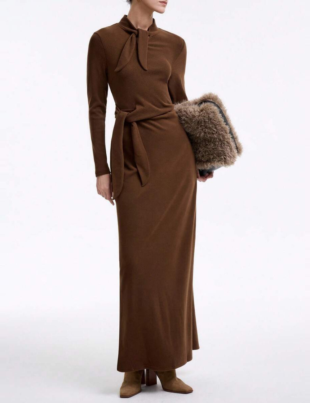 Rochie maxi Shein, maro