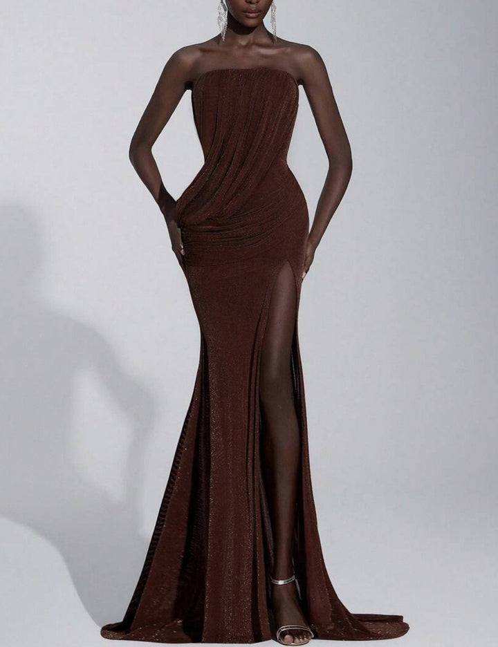 Rochie maxi Shein, maro