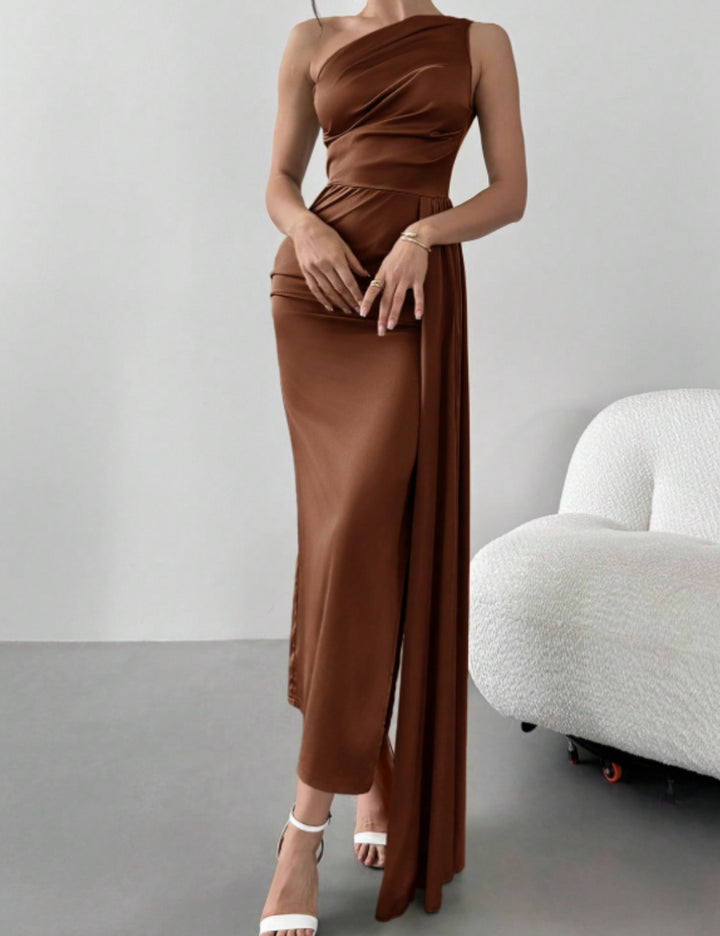 Rochie maxi Shein, maro