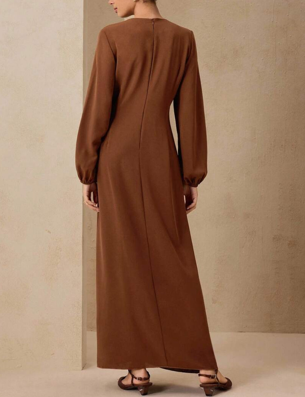 Rochie maxi Shein, maro