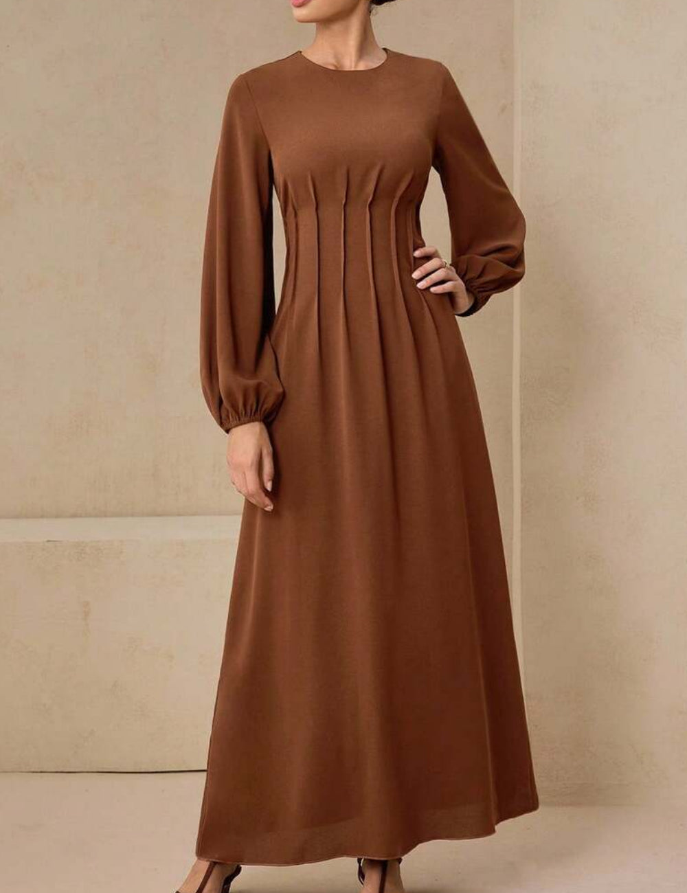 Rochie maxi Shein, maro