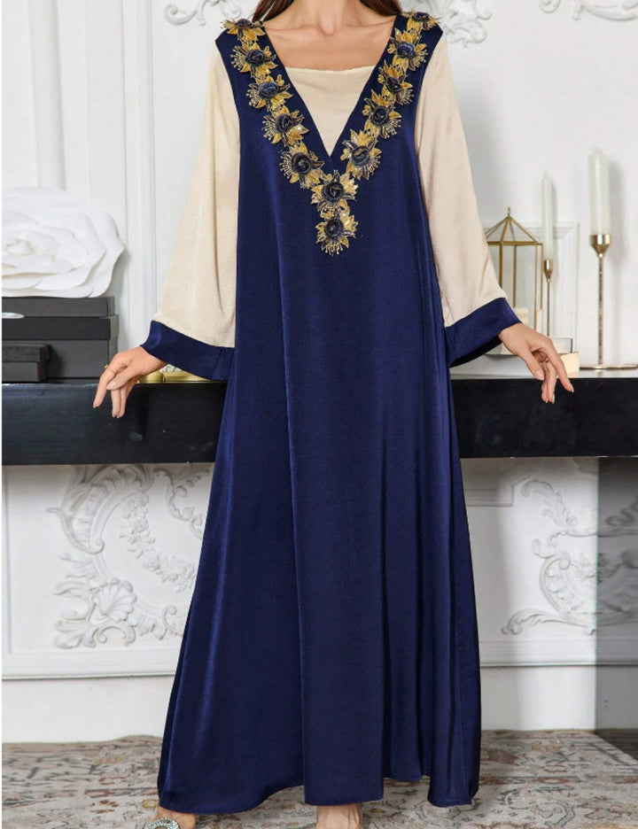 Rochie maxi Shein, mix culori