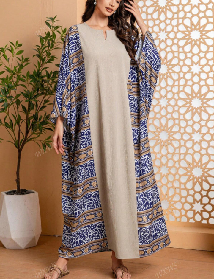 Rochie maxi Shein, mix culori