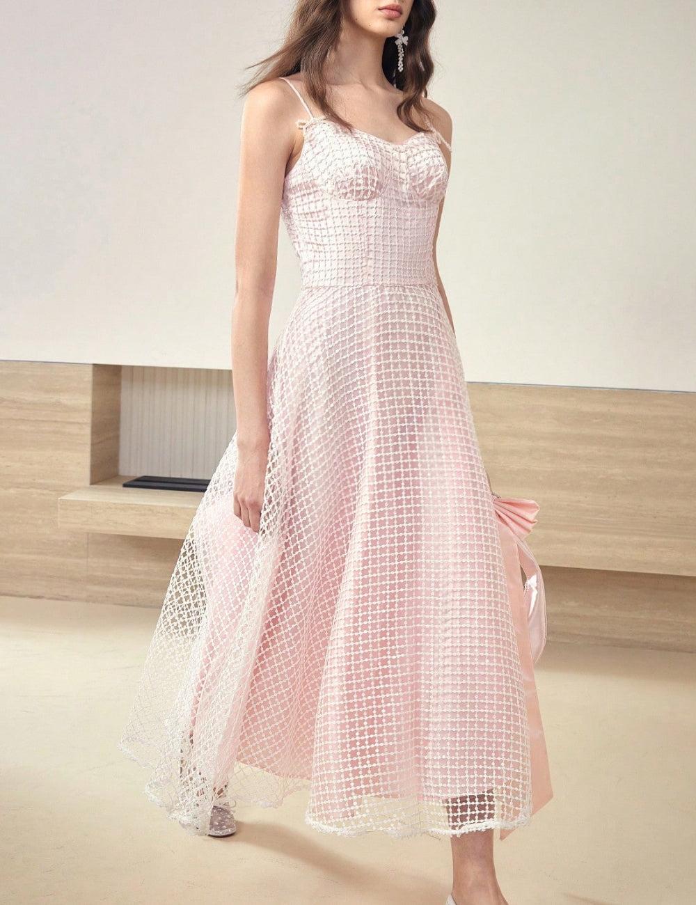 Rochie maxi Shein, mix culori