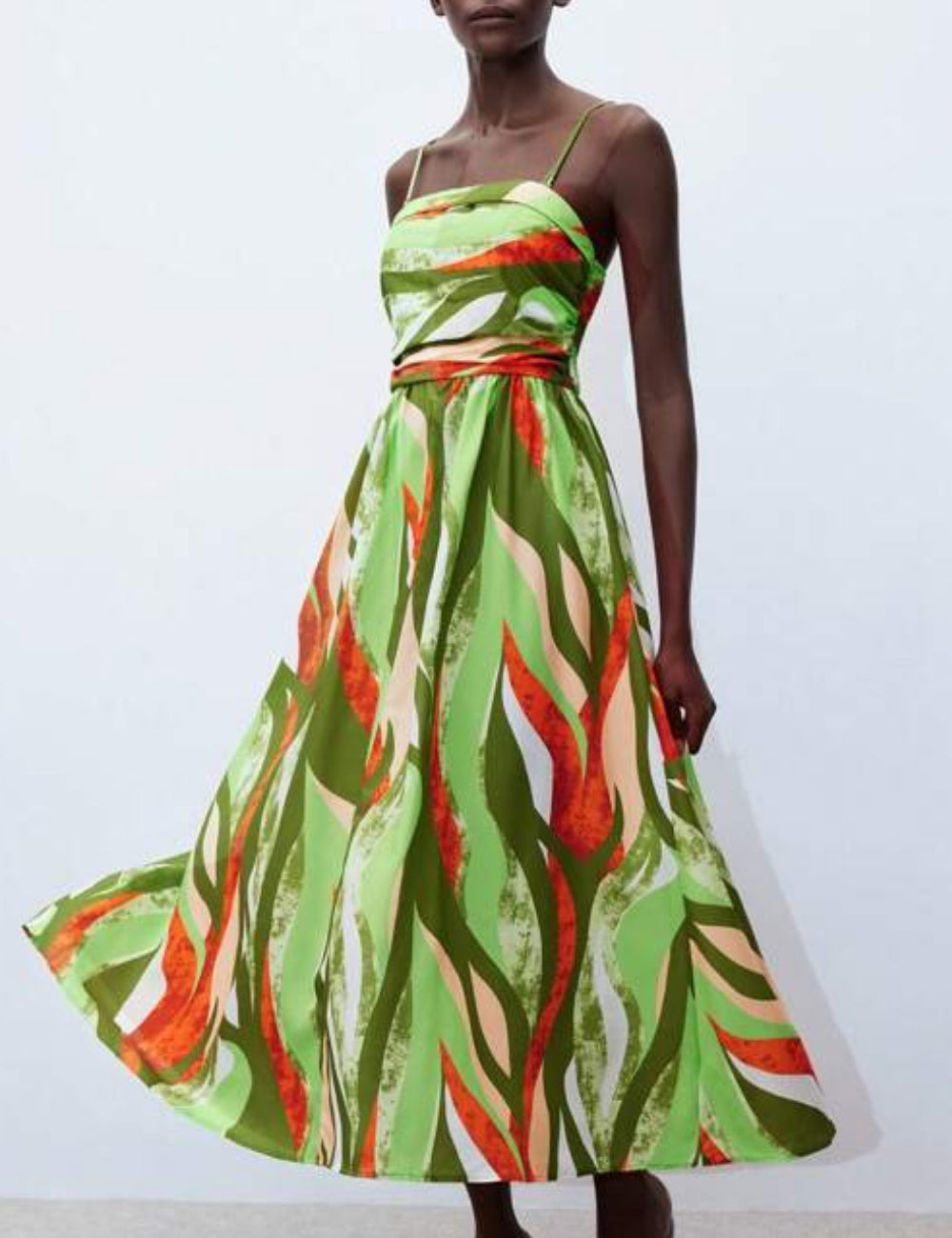 Rochie maxi Shein, mix culori