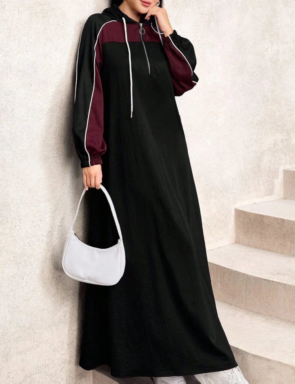 Shein maxi ruha, mix színek
