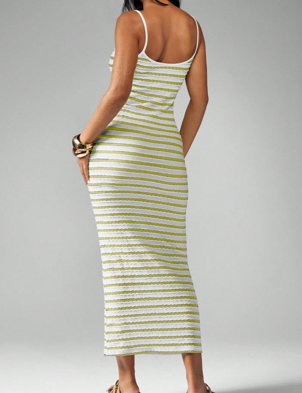 Rochie maxi Shein, mix culori