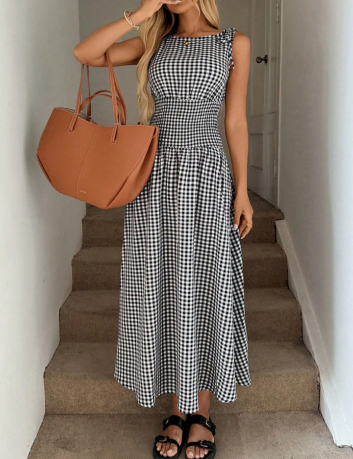 Rochie maxi Shein, mix culori
