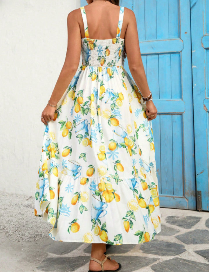 Rochie maxi Shein, mix culori