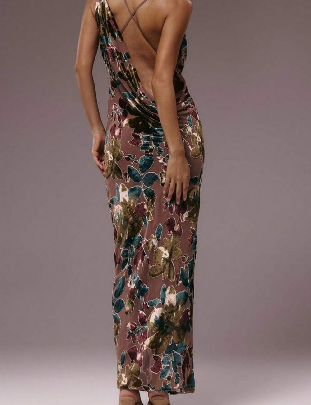 Rochie maxi Shein, mix culori
