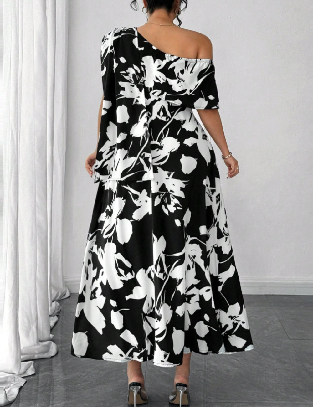 Rochie maxi SHEIN, mix culori