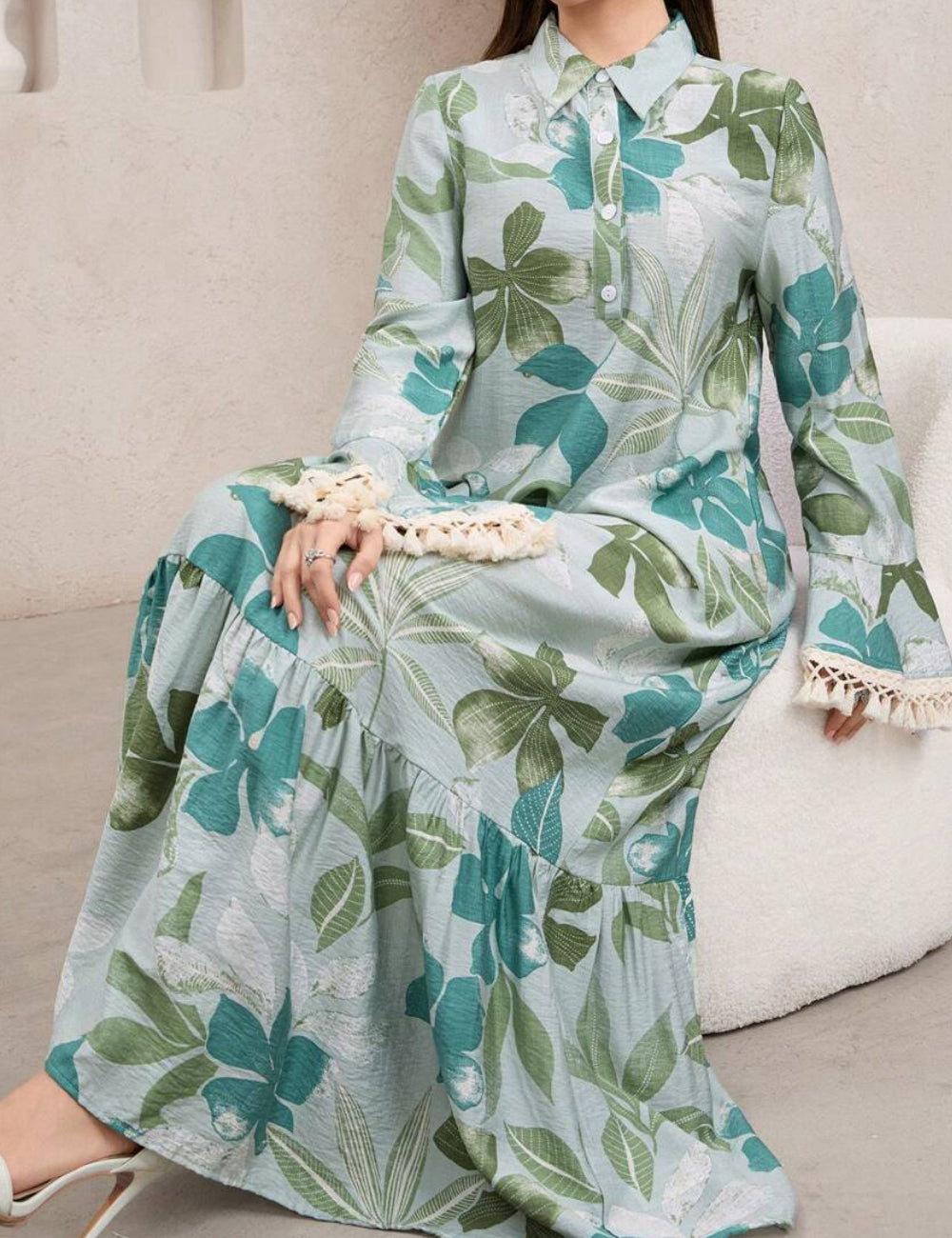 Shein maxi ruha, vegyes színek