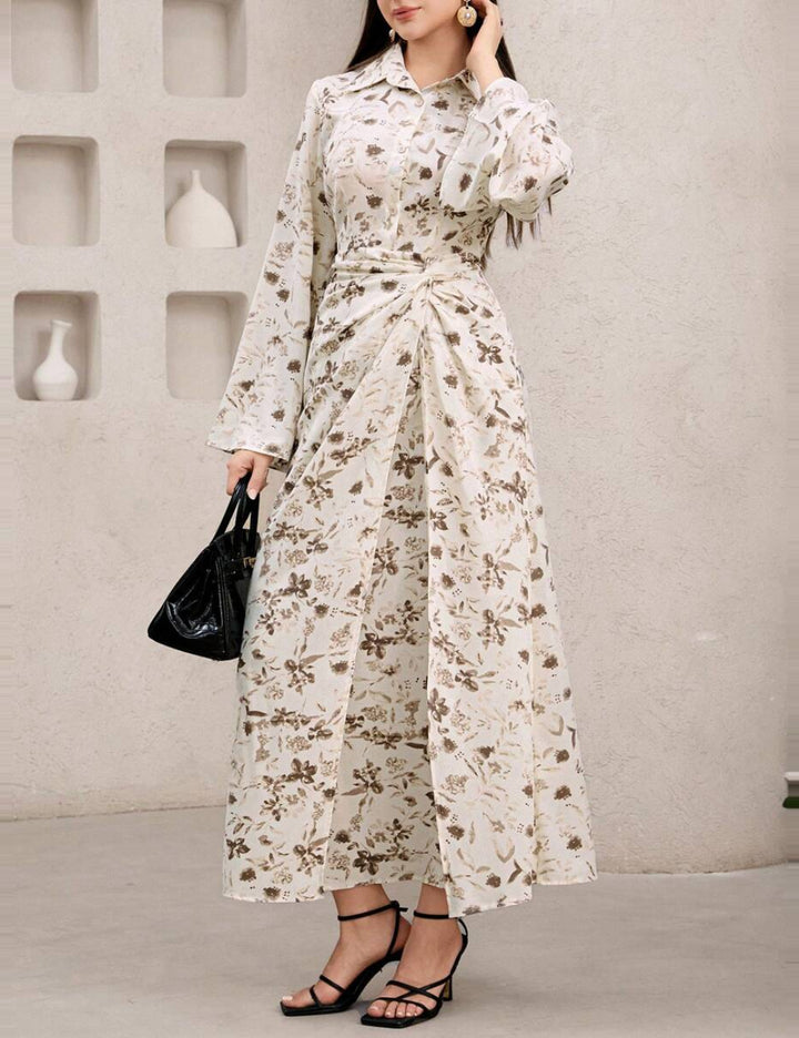 Rochie maxi Shein, mix culori