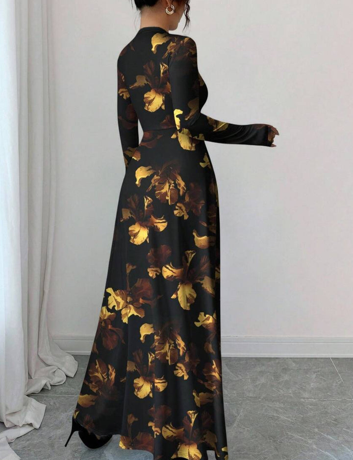 Rochie maxi Shein, mix culori
