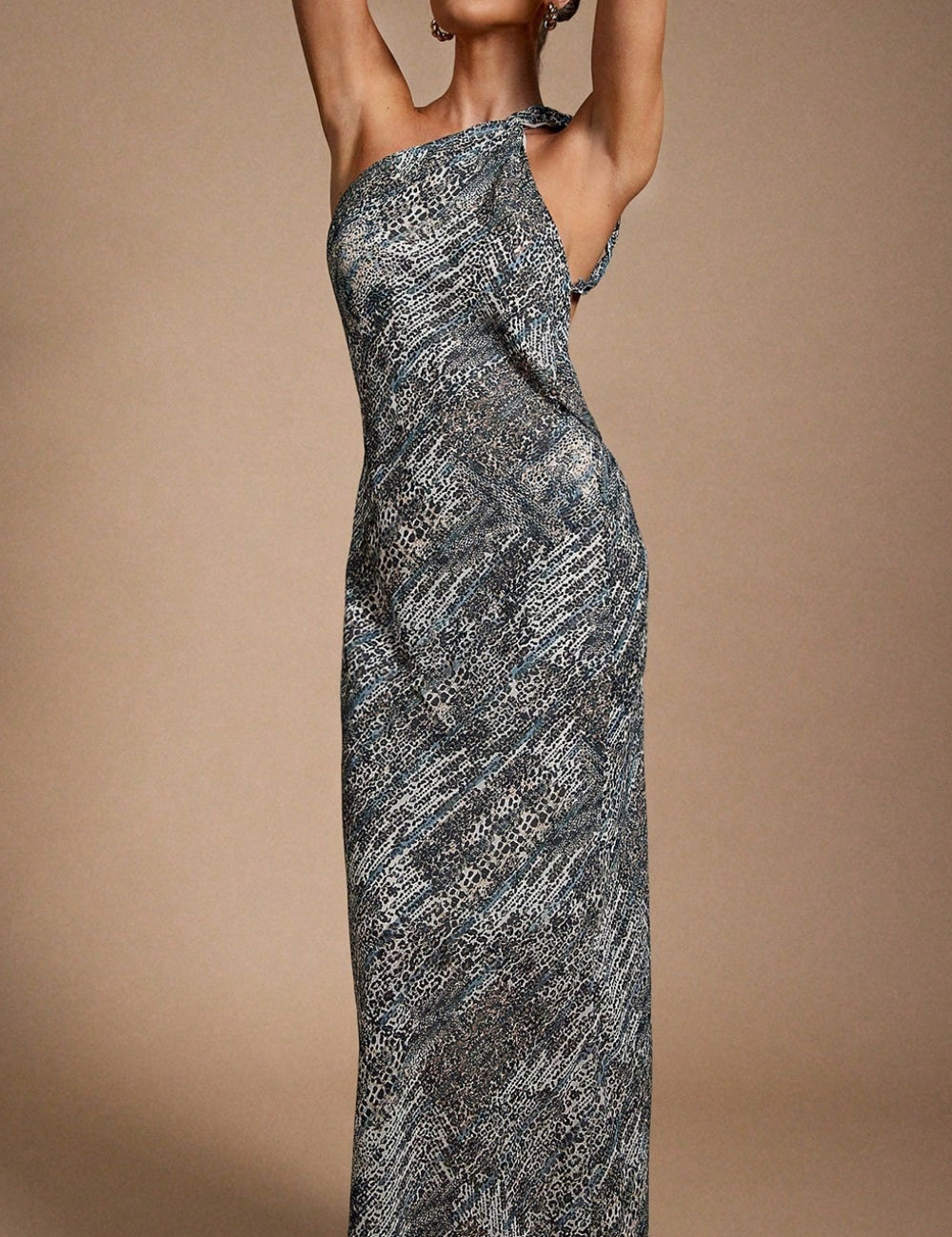 Rochie maxi Shein, mix culori