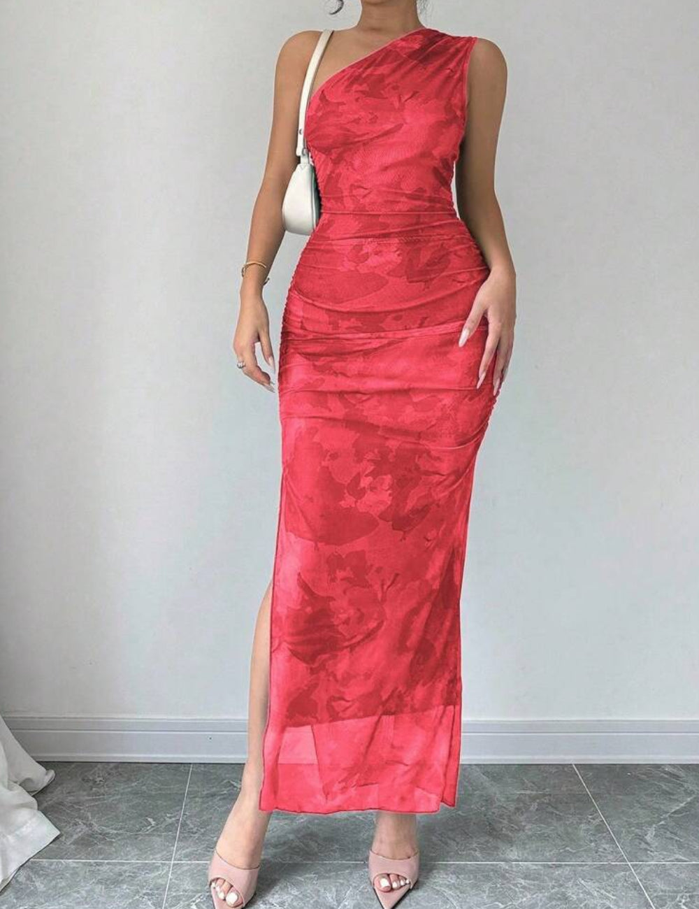Rochie maxi Shein, mix culori